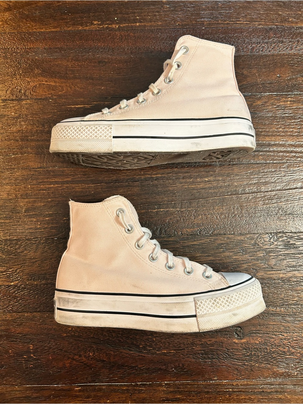 Converse Chuck Taylor All Star Lift Platform Sneaker- Light Pink - Picture 3 of 10